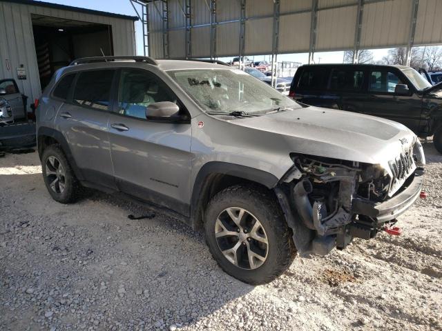 1C4PJMBS5FW705125 - 2015 JEEP CHEROKEE TRAILHAWK SILVER photo 4
