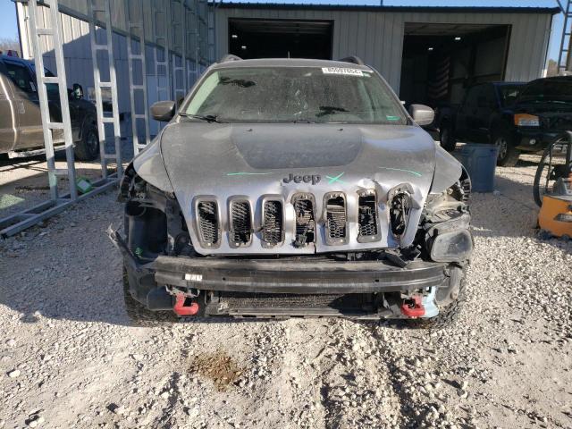 1C4PJMBS5FW705125 - 2015 JEEP CHEROKEE TRAILHAWK SILVER photo 5