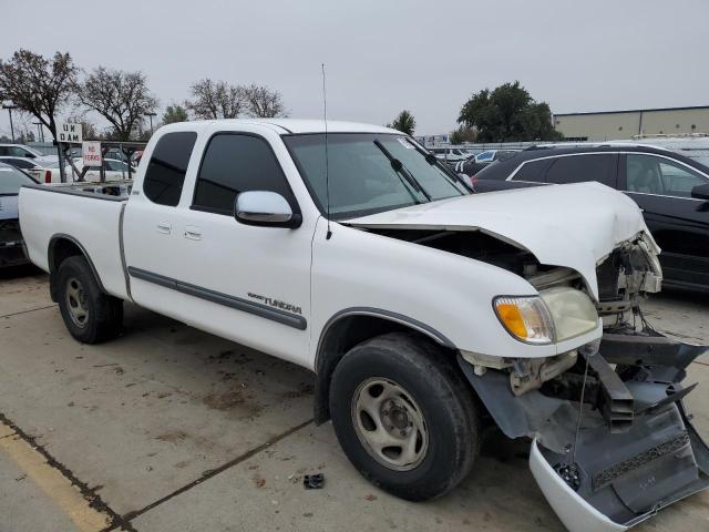 5TBRN34103S385535 - 2003 TOYOTA TUNDRA ACCESS CAB SR5 WHITE photo 4