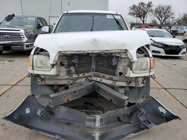5TBRN34103S385535 - 2003 TOYOTA TUNDRA ACCESS CAB SR5 WHITE photo 5