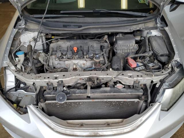 19XFB2E56DE067817 - 2013 HONDA CIVIC LX SILVER photo 11