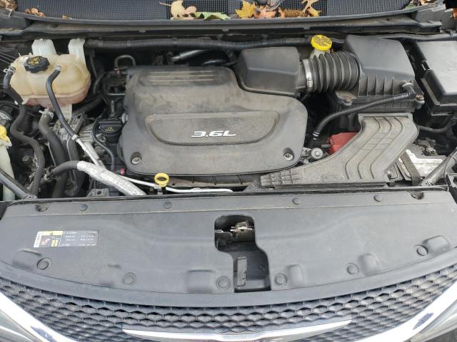 2C4RC1BG2HR527084 - 2017 CHRYSLER PACIFICA TOURING L Czarny zdjęcie 12