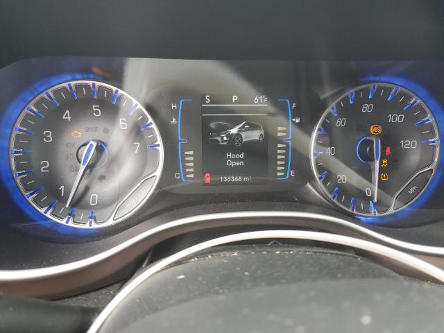 2C4RC1BG2HR527084 - 2017 CHRYSLER PACIFICA TOURING L Czarny zdjęcie 9