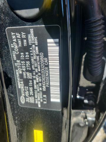 KMHGC4DD2DU209860 - 2013 HYUNDAI GENESIS 3.8L Qara foto 13