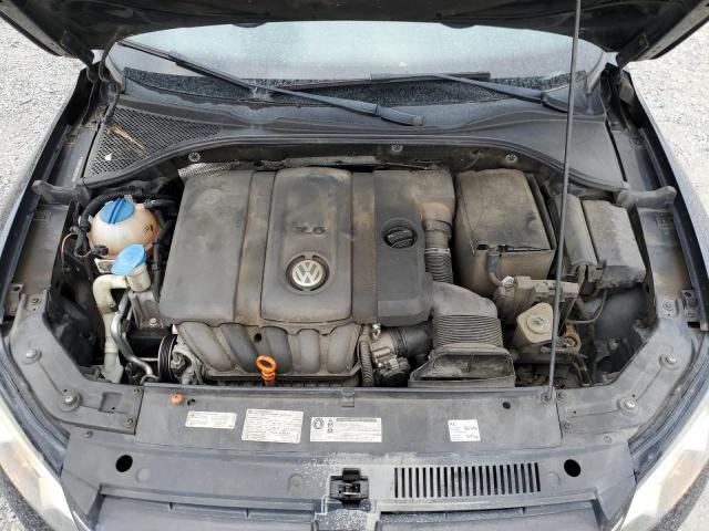 1VWBP7A30CC025180 - 2012 VOLKSWAGEN PASSAT SE أسود صورة 11