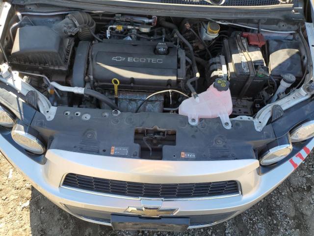 1G1JC5SH2F4160919 - 2015 CHEVROLET SONIC LT 银色 照片 11