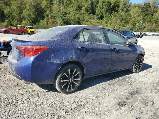 2T1BURHE3JC996273 - 2018 TOYOTA COROLLA L Көк фото 3