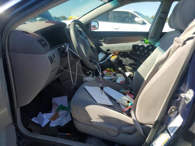 1NXBR32E87Z785519 - 2007 TOYOTA COROLLA CE BLUE photo 7