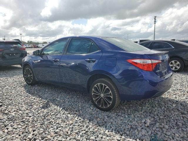 2T1BURHE3FC399230 - 2015 TOYOTA COROLLA L Mavi foto 2