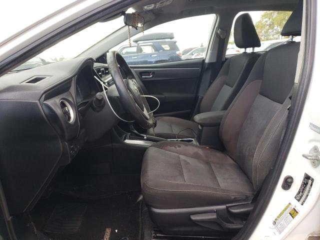 2T1BURHE2KC168233 - 2019 TOYOTA COROLLA L WHITE photo 7