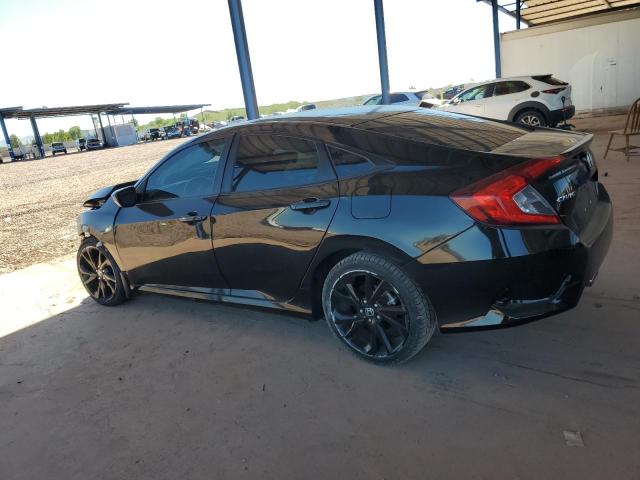 2HGFC2F81MH533956 - 2021 HONDA CIVIC SPORT Schwarz Foto 2