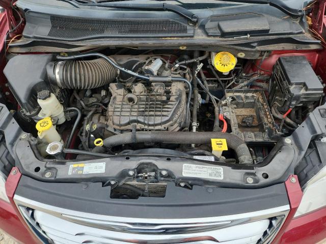 2C4RC1BG9GR300540 - 2016 CHRYSLER TOWN & COU TOURING MAROON photo 12