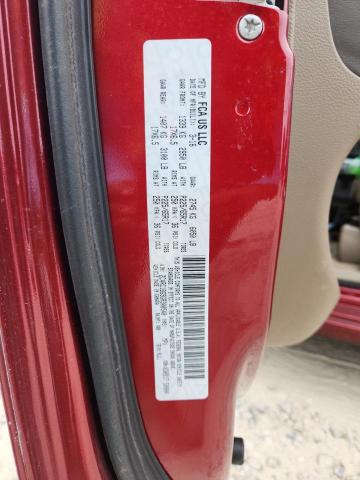 2C4RC1BG9GR300540 - 2016 CHRYSLER TOWN & COU TOURING MAROON photo 13