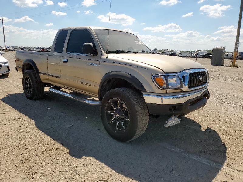 5TESN92N71Z817667 - 2001 TOYOTA TACOMA XTRACAB PRERUNNER Коричневый фото 4