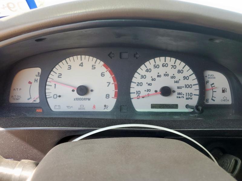 5TESN92N71Z817667 - 2001 TOYOTA TACOMA XTRACAB PRERUNNER Коричневый фото 9