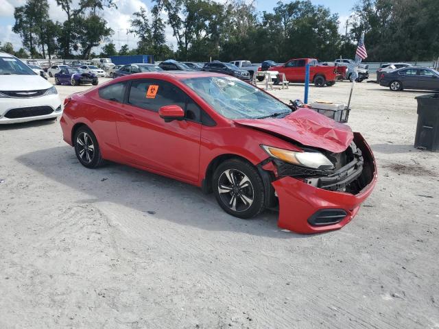 2HGFG3B87FH512161 - 2015 HONDA CIVIC EX RED photo 4