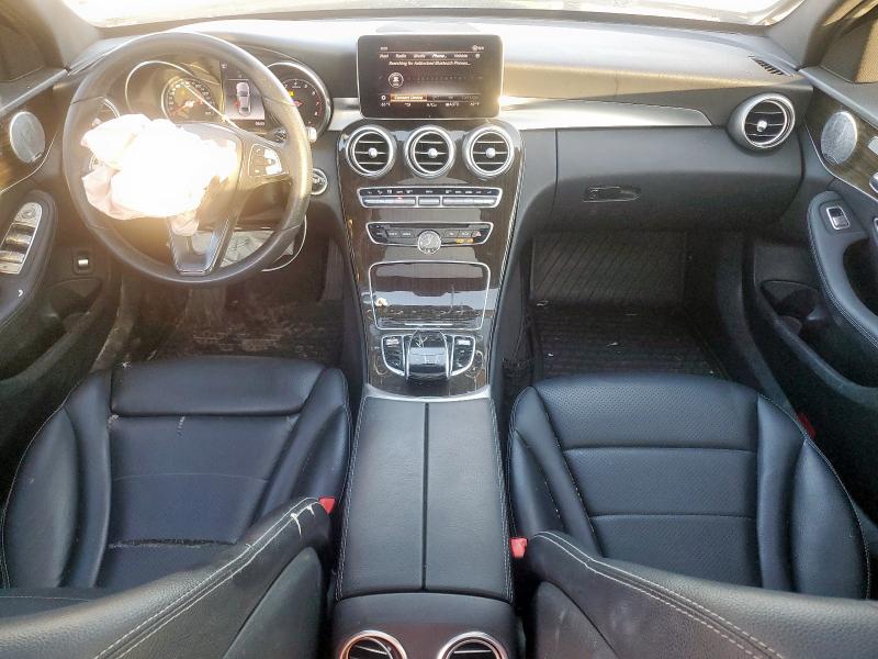 WDDWF4JB1JR337635 - 2018 MERCEDES-BENZ C 300 GRAY photo 8