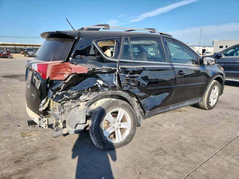 2T3WFREV2EW122623 - 2014 TOYOTA RAV4 XLE BLACK photo 3