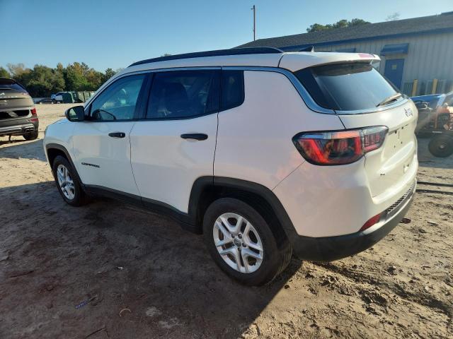 3C4NJCAB5KT743778 - 2019 JEEP COMPASS SPORT Білий фото 2