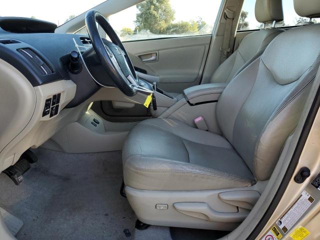 JTDKN3DU2B0309903 - 2011 TOYOTA PRIUS GOLD photo 7