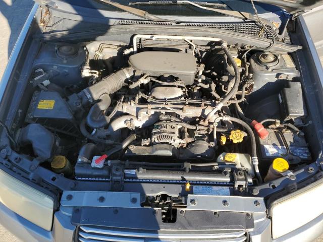JF1SG63657H719365 - 2007 SUBARU FORESTER 2.5X GRAY photo 11