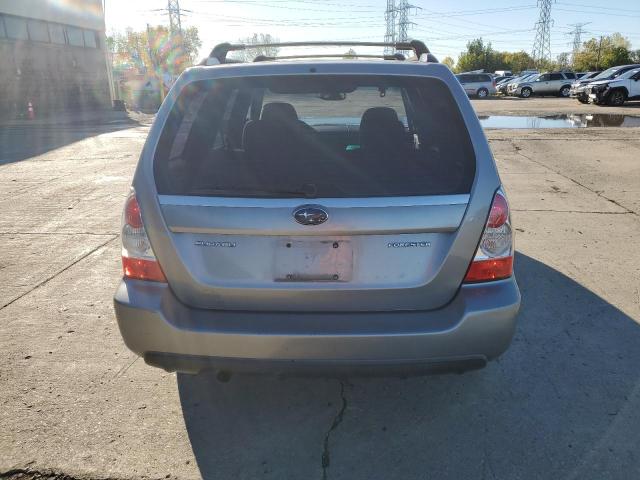 JF1SG63657H719365 - 2007 SUBARU FORESTER 2.5X GRAY photo 6