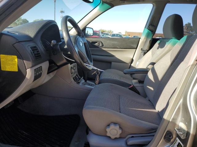 JF1SG63657H719365 - 2007 SUBARU FORESTER 2.5X GRAY photo 7