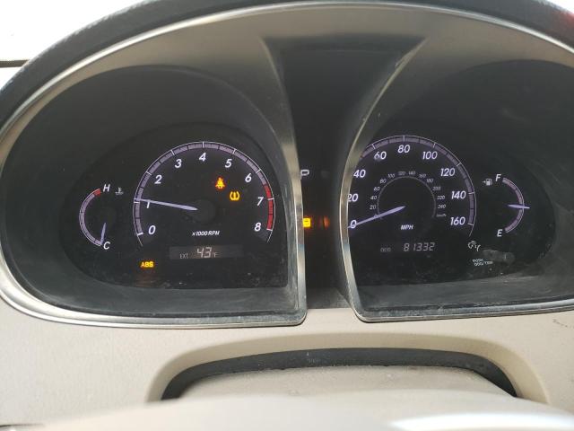 4T1BK3DB8CU462122 - 2012 TOYOTA AVALON BASE 黑色 照片 9