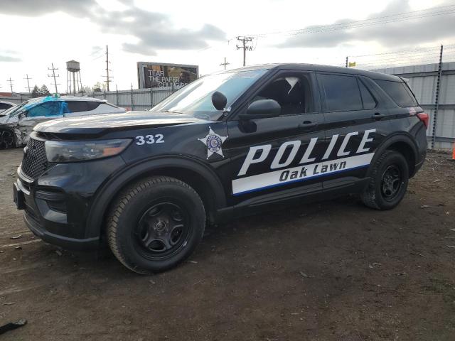 1FM5K8AB2LGB42906 - 2020 FORD EXPLORER POLICE INTERCEPTOR Qara foto 1