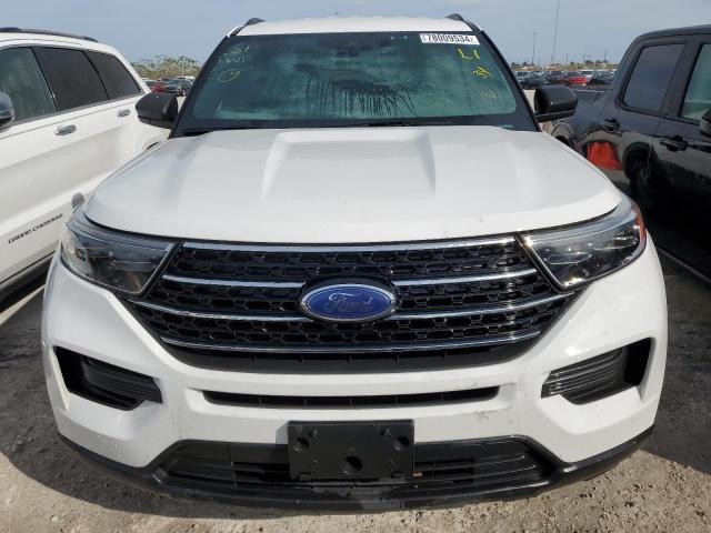 1FMSK8DH3LGA49721 - 2020 FORD EXPLORER XLT WHITE photo 5