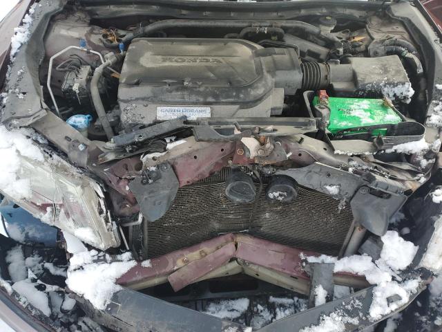 5J6TF2H58DL005128 - 2013 HONDA CROSSTOUR EXL ბურგუნდია ფოტო 12