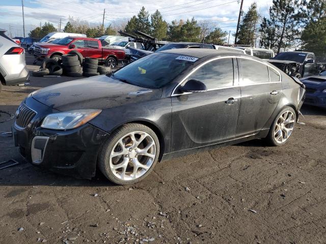 2G4GV5GV7D9213663 - 2013 BUICK REGAL GS BLACK photo 1