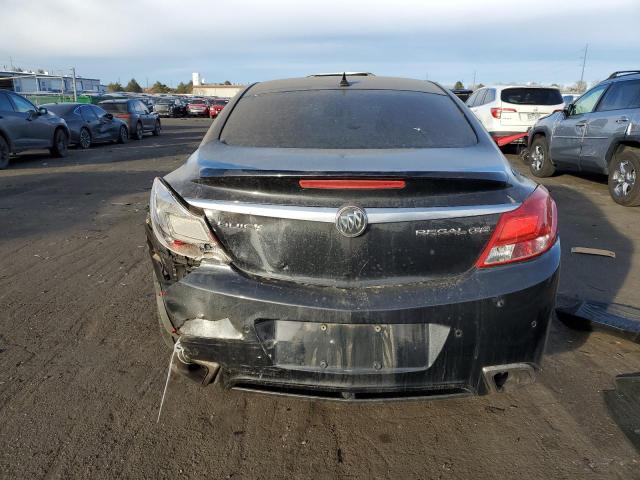 2G4GV5GV7D9213663 - 2013 BUICK REGAL GS BLACK photo 6