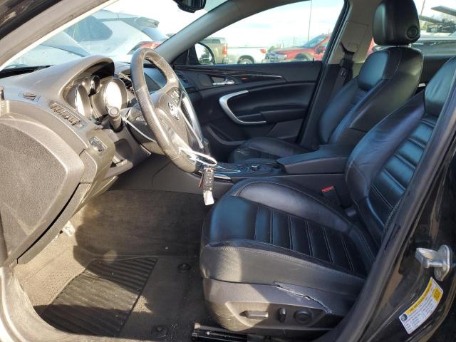 2G4GV5GV7D9213663 - 2013 BUICK REGAL GS BLACK photo 7