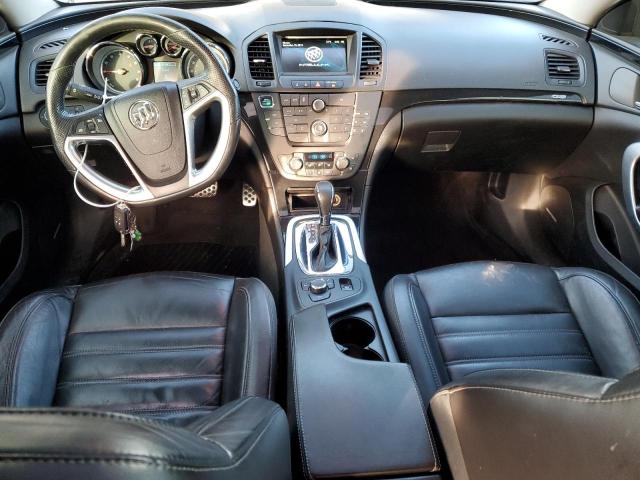 2G4GV5GV7D9213663 - 2013 BUICK REGAL GS BLACK photo 8