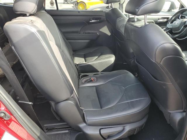5TDGZRAH5MS061568 - 2021 TOYOTA HIGHLANDER XLE 勃艮第红 照片 11