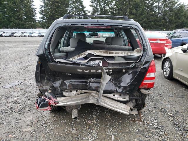JF1SG65624H713886 - 2004 SUBARU FORESTER 2.5XS Черный фото 6