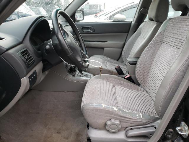 JF1SG65624H713886 - 2004 SUBARU FORESTER 2.5XS Черный фото 7