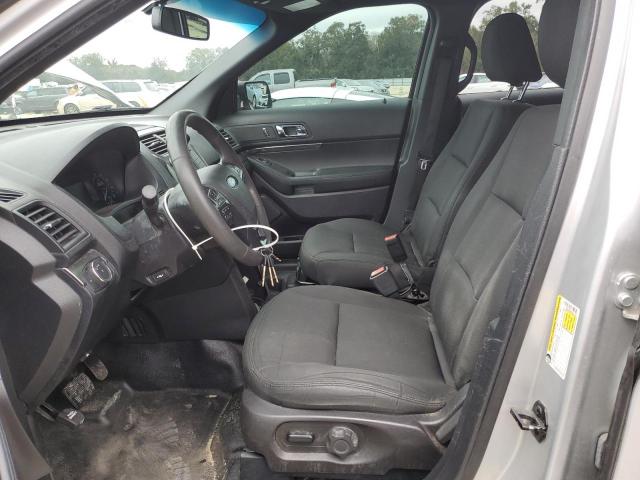 1FM5K8AR8KGB14278 - 2019 FORD EXPLORER POLICE INTERCEPTOR ვერცხლისფერი ფოტო 7