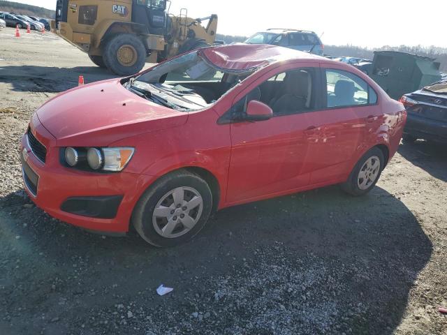 1G1JA5SH5E4155945 - 2014 CHEVROLET SONIC LS RED photo 1