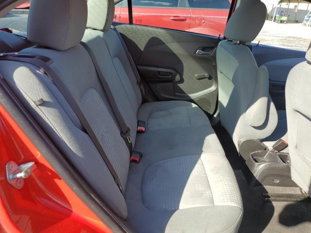 1G1JA5SH5E4155945 - 2014 CHEVROLET SONIC LS RED photo 10