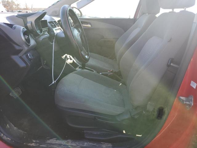 1G1JA5SH5E4155945 - 2014 CHEVROLET SONIC LS RED photo 7