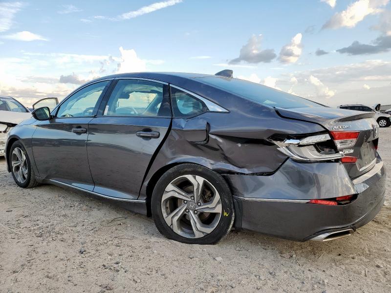 1HGCV2F56KA018868 - 2019 HONDA ACCORD EXL ნაცრისფერი ფოტო 2