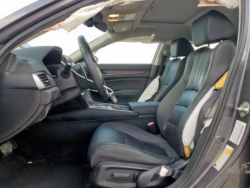 1HGCV2F56KA018868 - 2019 HONDA ACCORD EXL ნაცრისფერი ფოტო 7