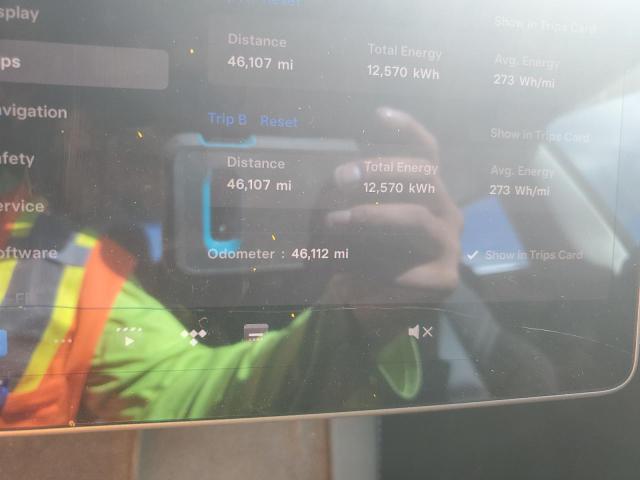 5YJ3E1EB8NF183994 - 2022 TESLA MODEL 3 蓝色 照片 9