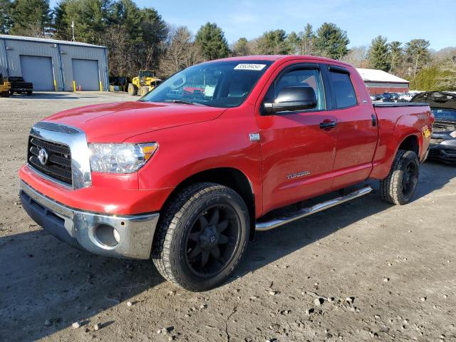 5TBBT541X7S457687 - 2007 TOYOTA TUNDRA DOUBLE CAB SR5 RED photo 1