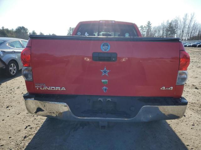 5TBBT541X7S457687 - 2007 TOYOTA TUNDRA DOUBLE CAB SR5 RED photo 6