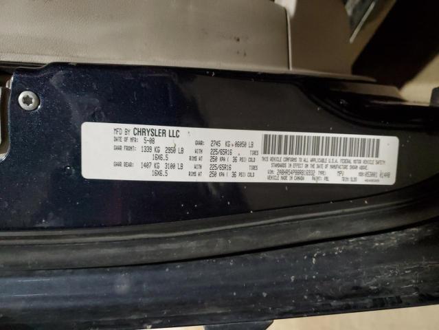 2A8HR54P88R816932 - 2008 CHRYSLER TOWN & COU TOURING Blau Foto 13