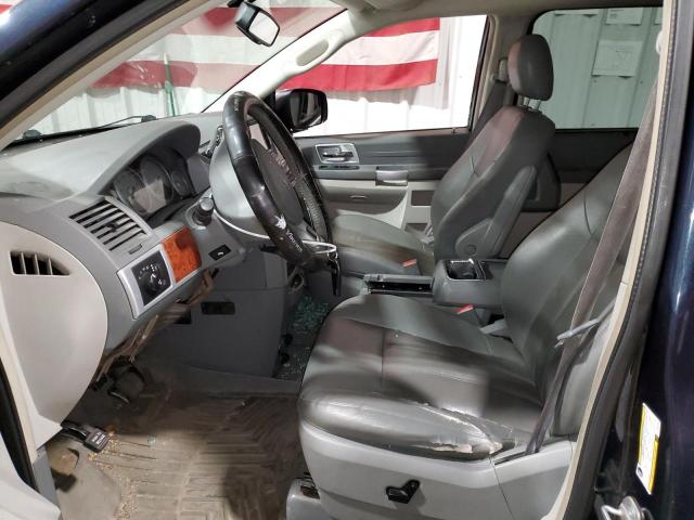 2A8HR54P88R816932 - 2008 CHRYSLER TOWN & COU TOURING Blau Foto 7