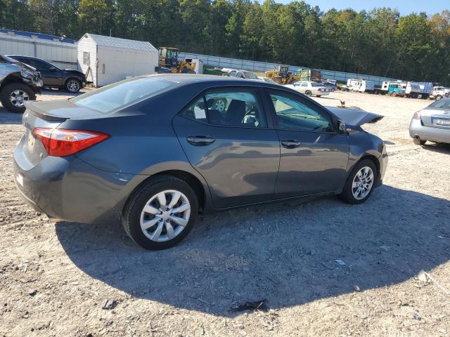 5YFBURHE2FP278205 - 2015 TOYOTA COROLLA L CHARCOAL photo 3